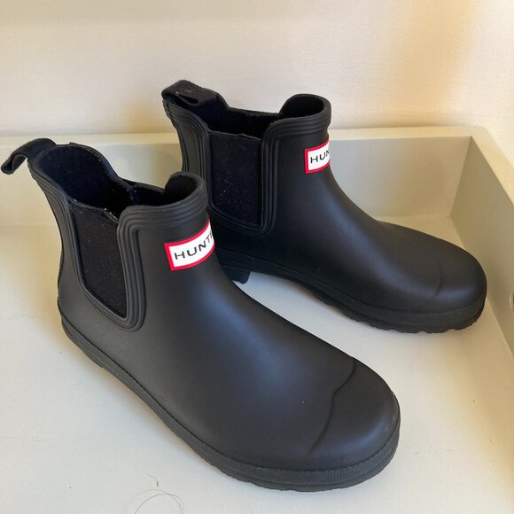 Hunter Original Chelsea Boot Black US6 - Picture 1 of 4